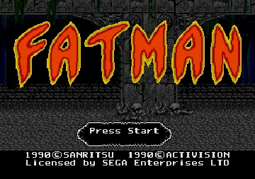 Fatman (Japan) screen shot title